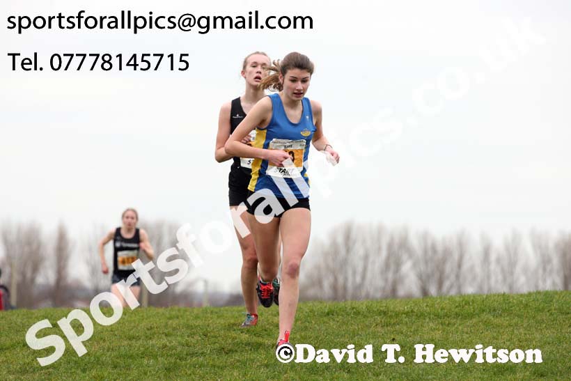 Girls under-15s 2019 Start Fitness Sherman Cup/Davison Shield, Temple Park, South Shield. Photo:  David T. Hewitson/Sports for All Pics